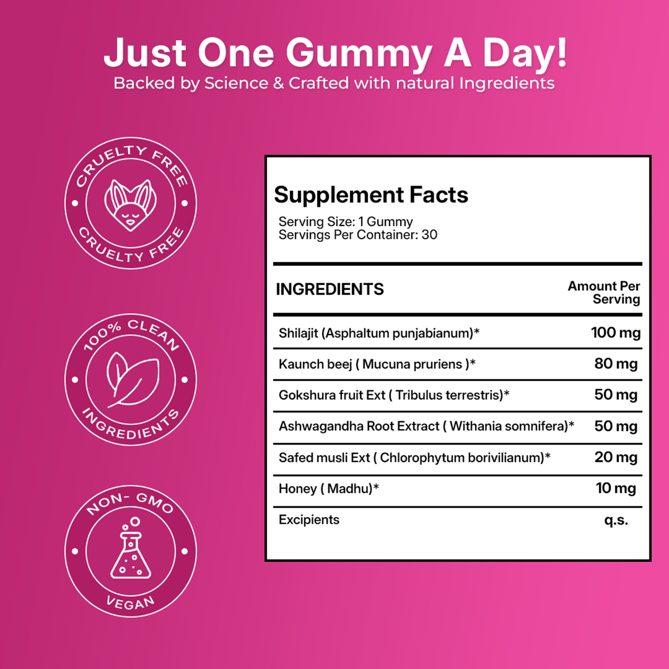 Pheromonie™ Gummies | Natural Feminine Attraction & Confidence Booster | 30 Day Supply